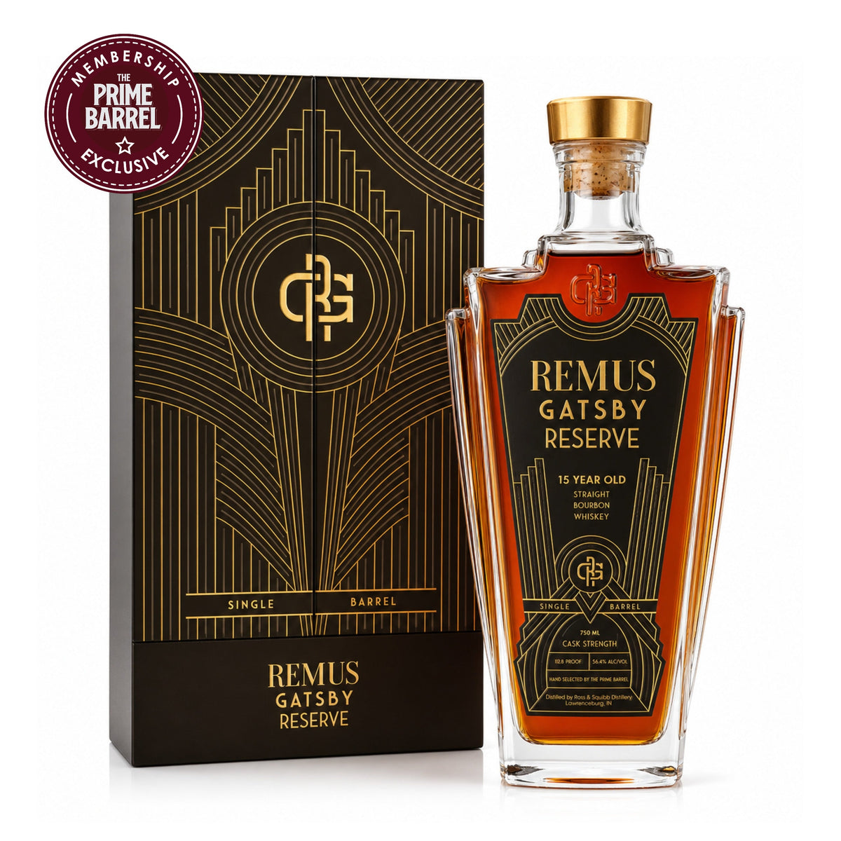 Remus Gatsby Reserve 17 Year Old Single Barrel Straight Bourbon The Prime Barrel Pick