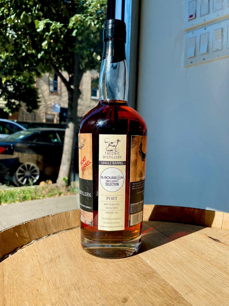Taconic Distillery "The Ported Paragon" Collaboration Dutchess Private Reserve Straight Bourbon Whiskey Port Barrel Finish