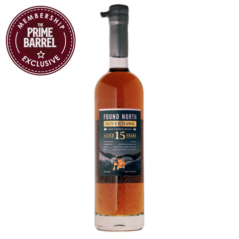 Found North Hover Hawk First Flight 15 Years Old Cask Strength Whisky