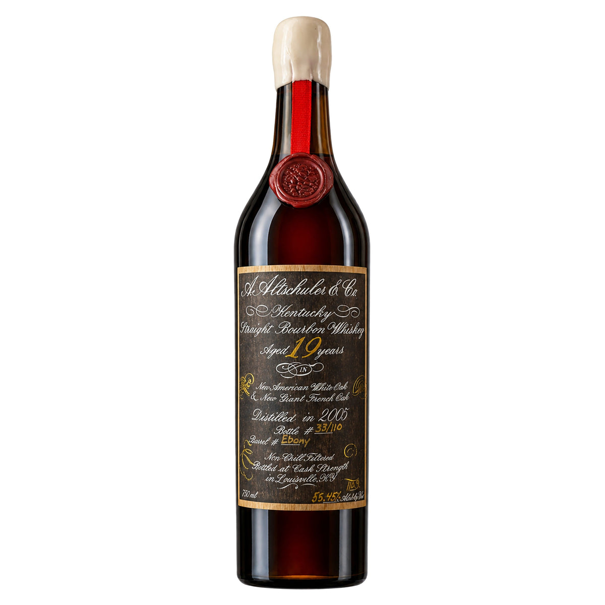 A. Altschuler & Co. “Ebony” 19 year Single Barrel Recask Kentucky Straight Bourbon Whiskey