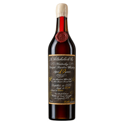 A. Altschuler & Co. “Ebony” 19 year Single Barrel Recask Kentucky Straight Bourbon Whiskey