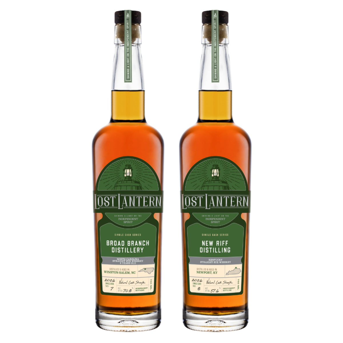 Lost Lantern High-Low Rye Pairing bottle