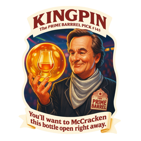 Selection #145: Pinhook 10 Years Old "Kingpin" Barrel Sticker