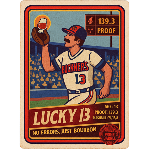 Selection #143: Augusta Buckner's 13 Year Old "Lucky 13" Barrel Sticker