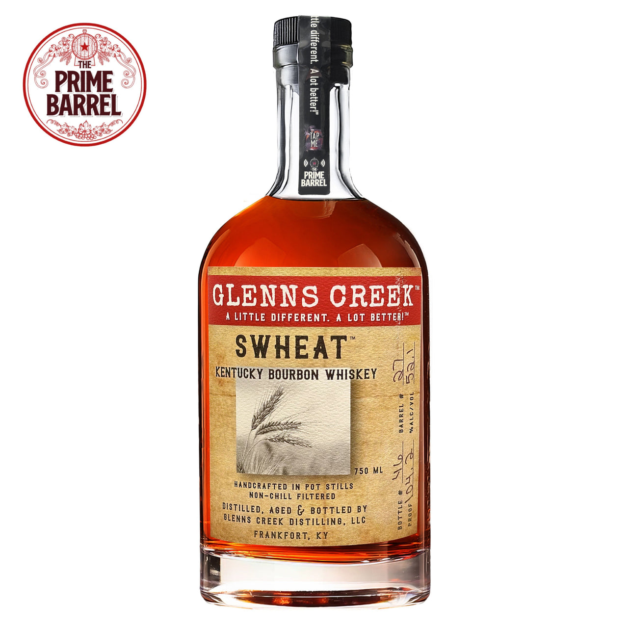Glenn’s Creek SWheat Kentucky Bourbon Whiskey The Prime Barrel Pick #164