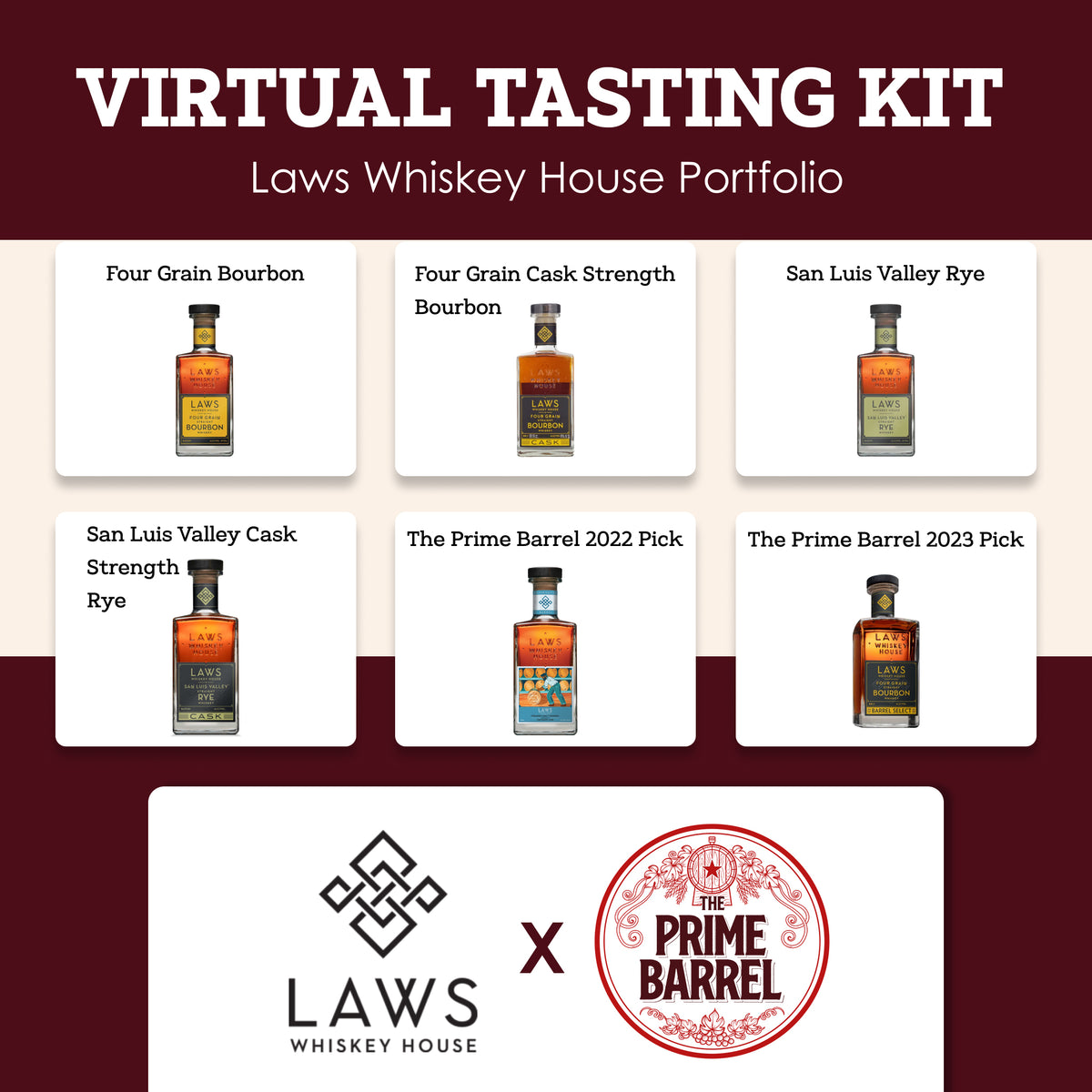 Laws Whiskey House Sample Set — enlarged photograph 2