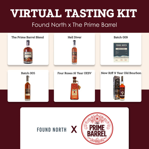 Found North x The Prime Barrel Exclusive Tasting Sample Set