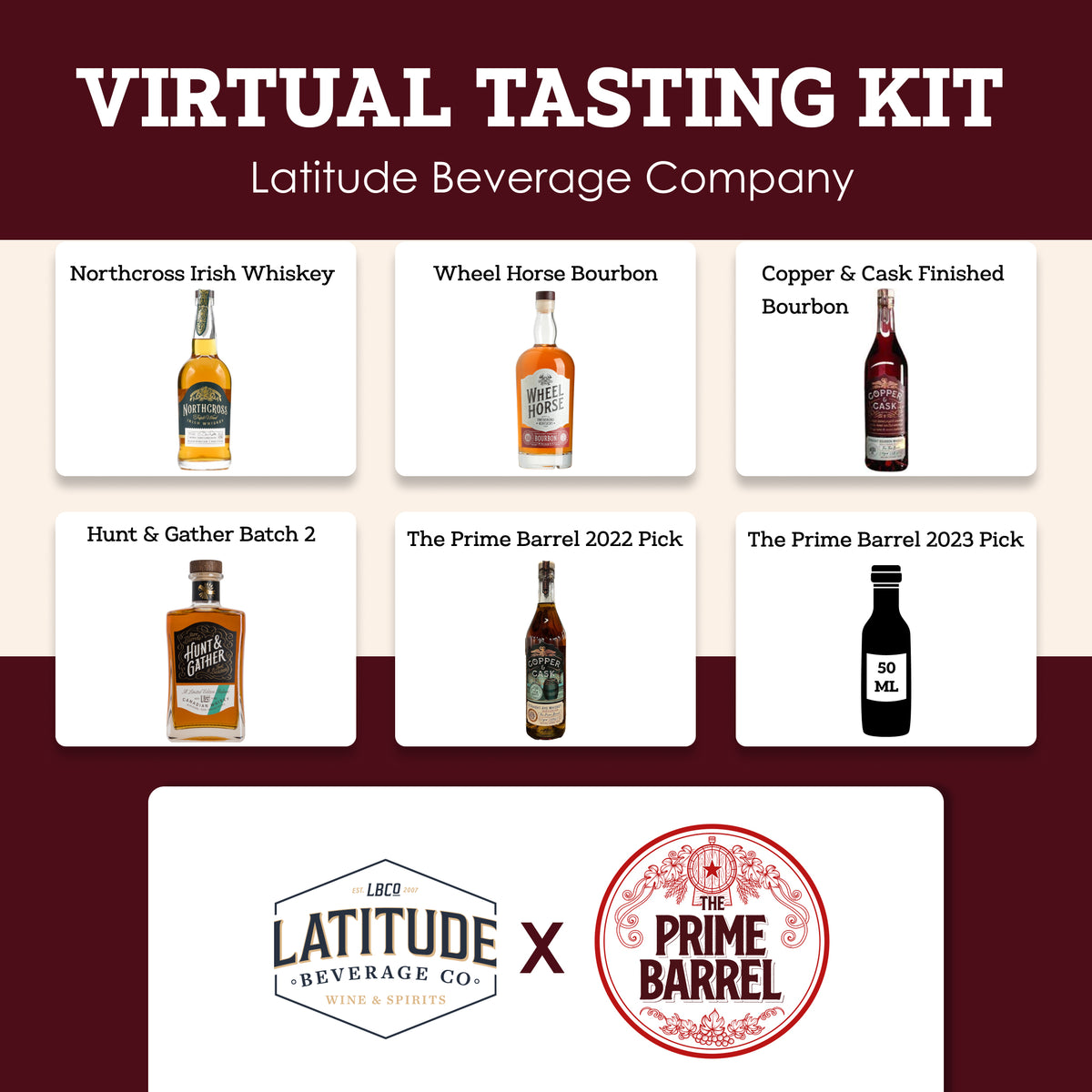 Latitude Beverage Company Sample Set — tasting kit photograph 2