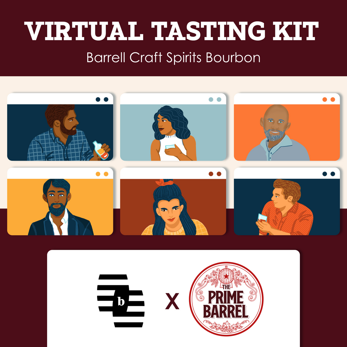 Barrell Craft Spirits Whiskey Sample Set — tasting kit photograph 1
