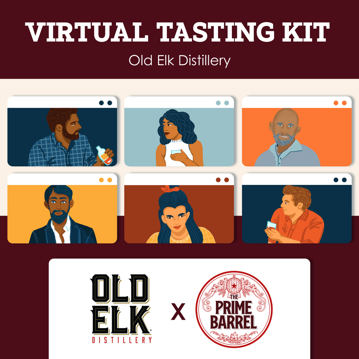 Old Elk Distillery Sample Set — enlarged photograph 1