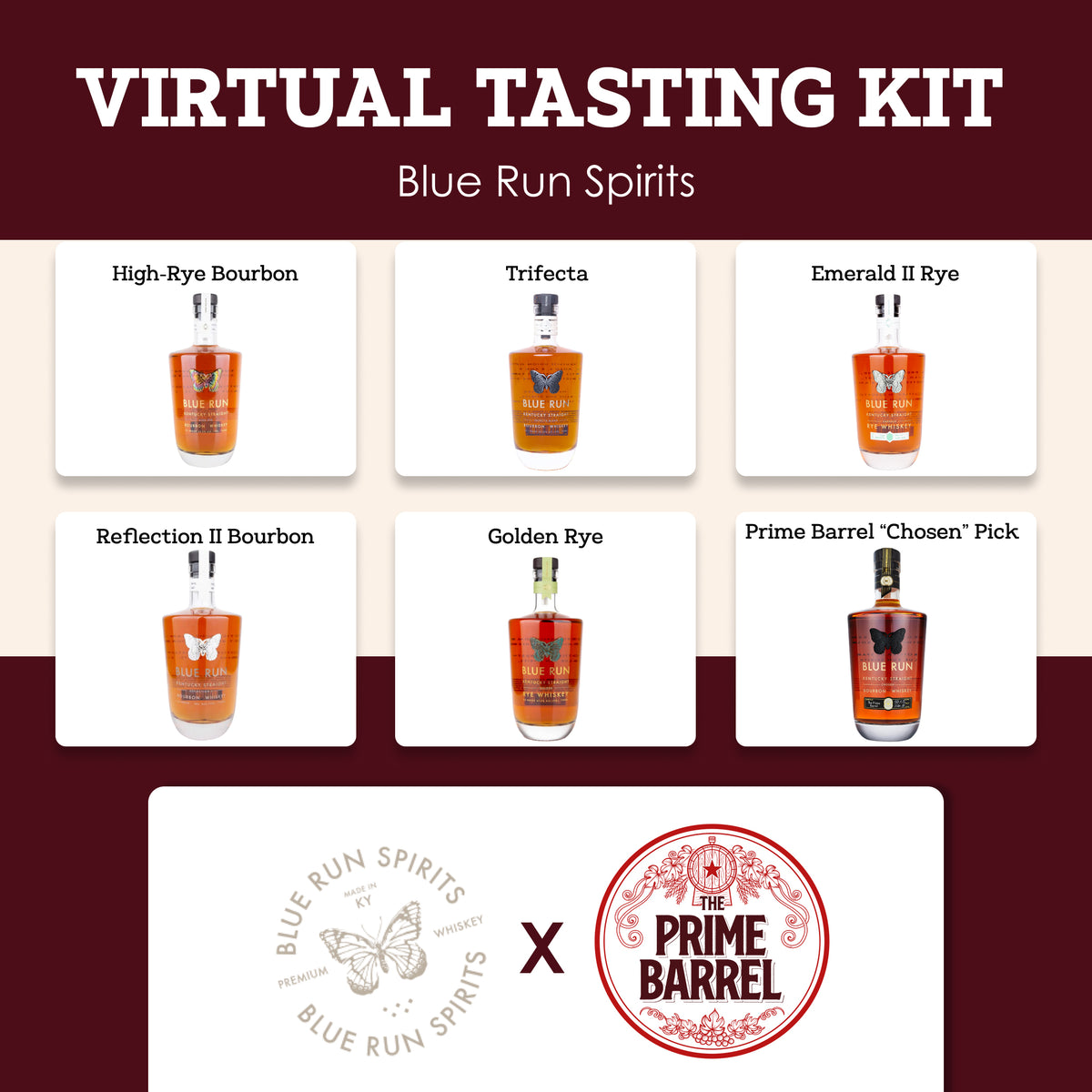 Blue Run Spirits Sample Set — enlarged photograph 2