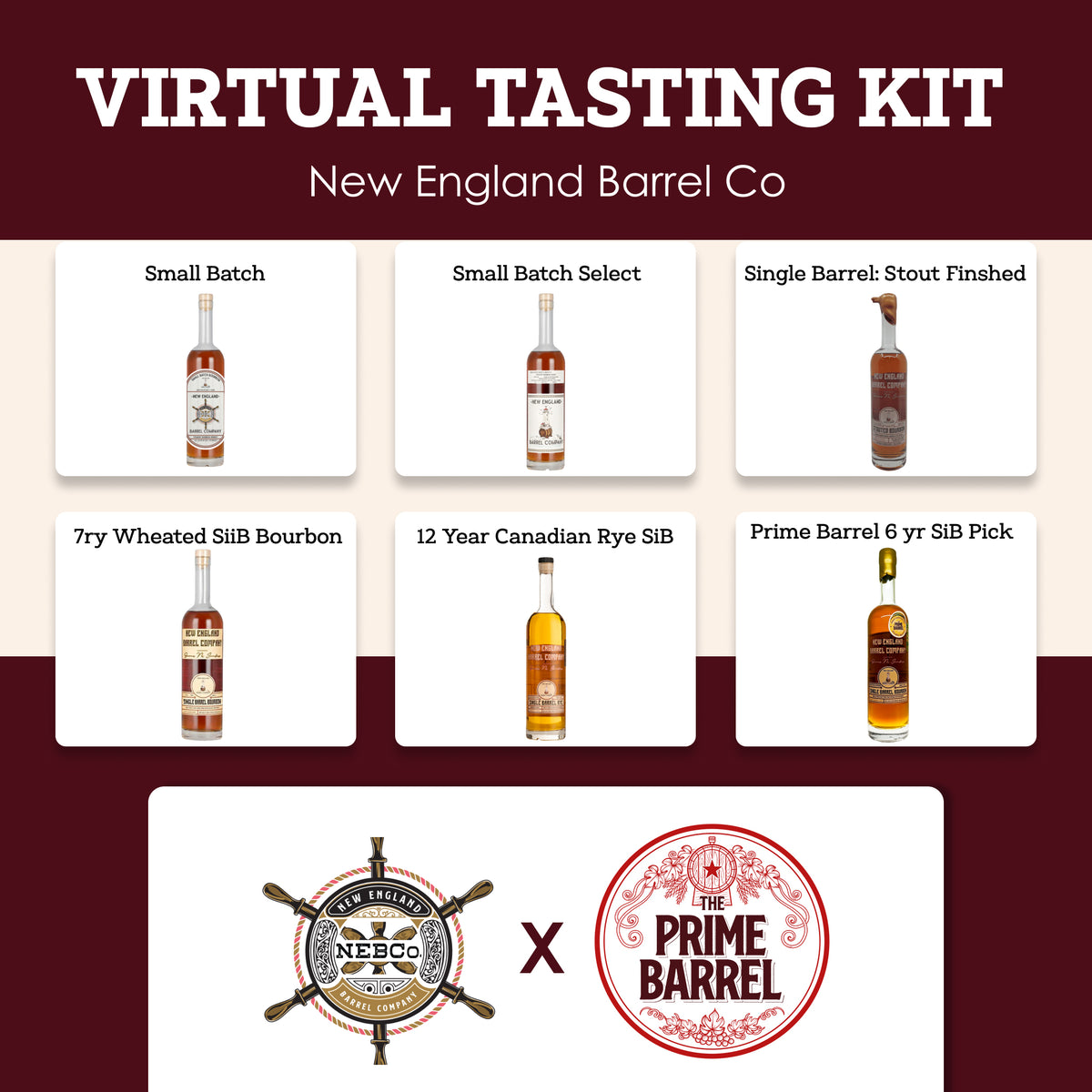 New England Barrel Co. Bourbon Sample Set — tasting kit photograph 2