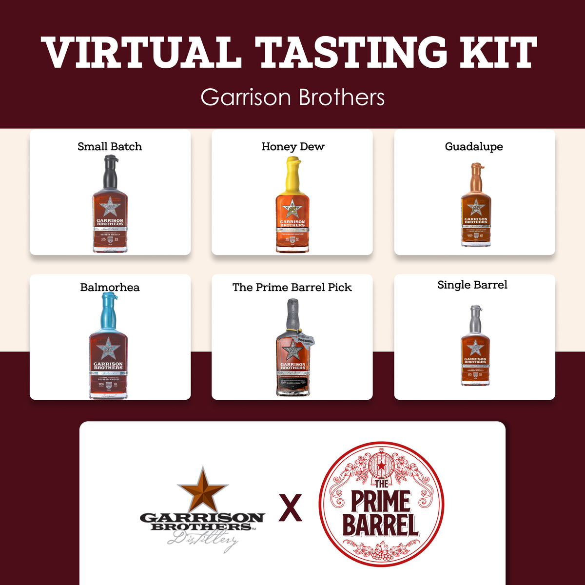 Garrison Brothers Bourbon Sample Set — tasting kit photograph 2
