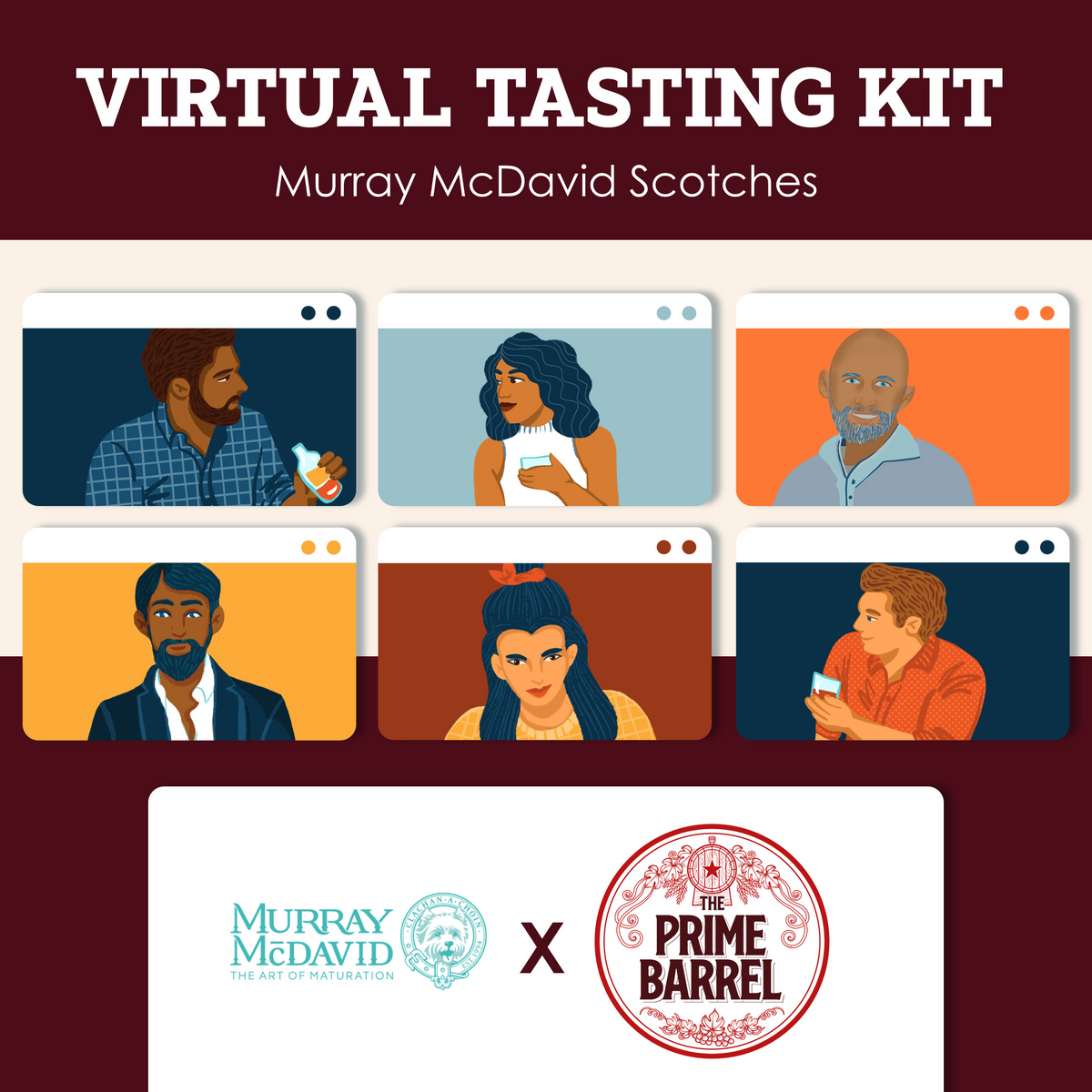 Murray McDavid Scotches Sample Set — tasting kit photograph 1