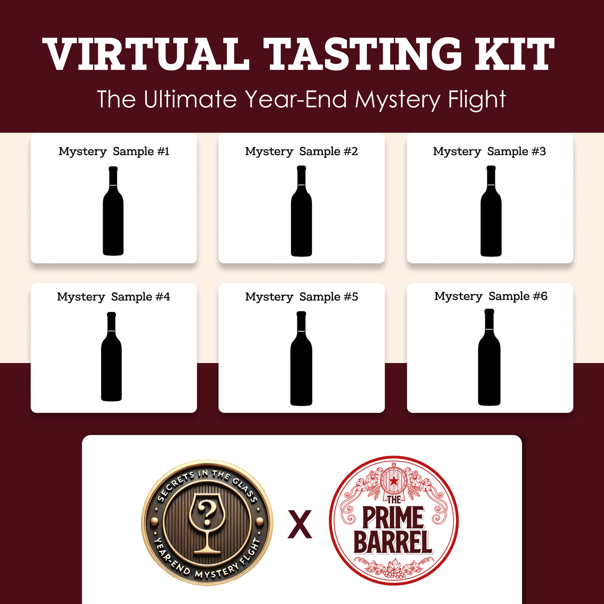 The Ultimate Year-End Mystery Sample Set — tasting kit photograph 2