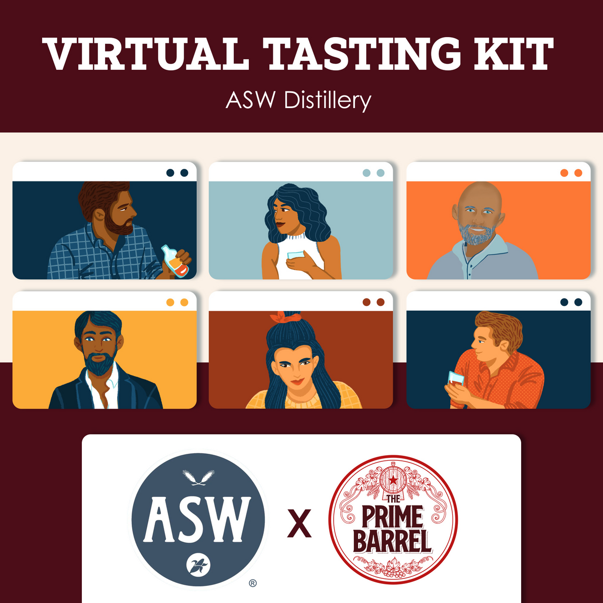 ASW Distillery Sample Set — enlarged photograph 1