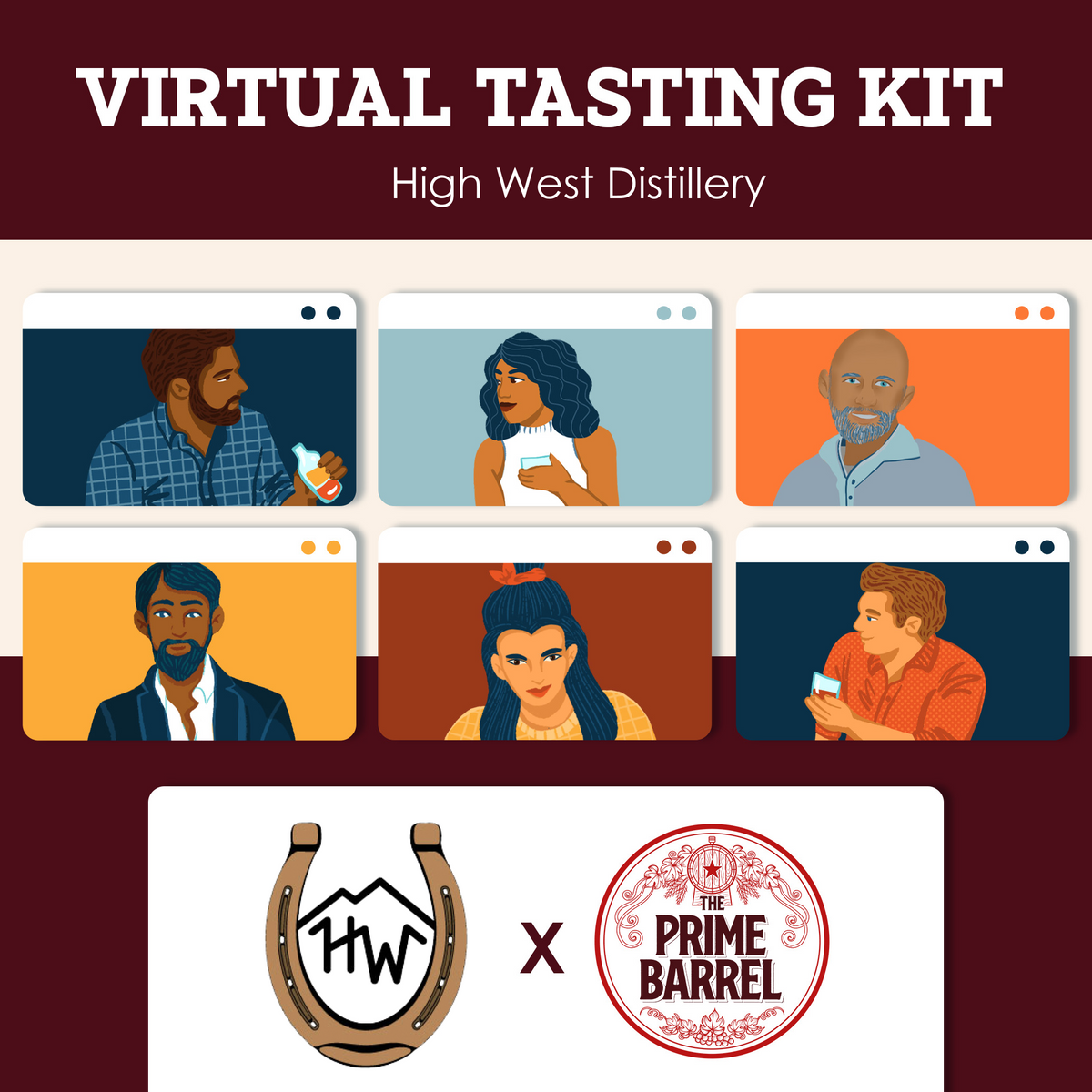 High West Distillery Sample Set — tasting kit photograph 1
