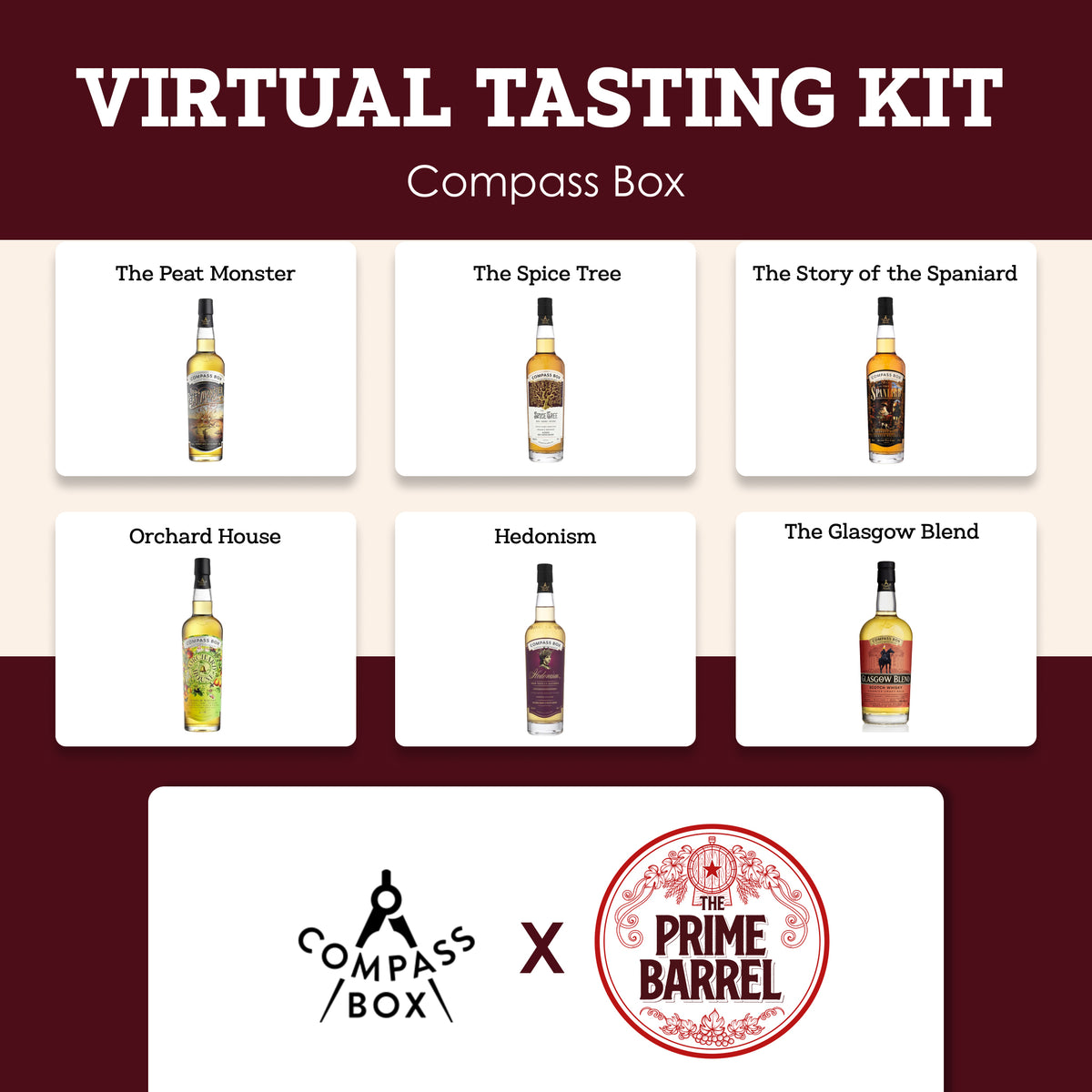 Compass Box Whisky Sample Set — enlarged photograph 2