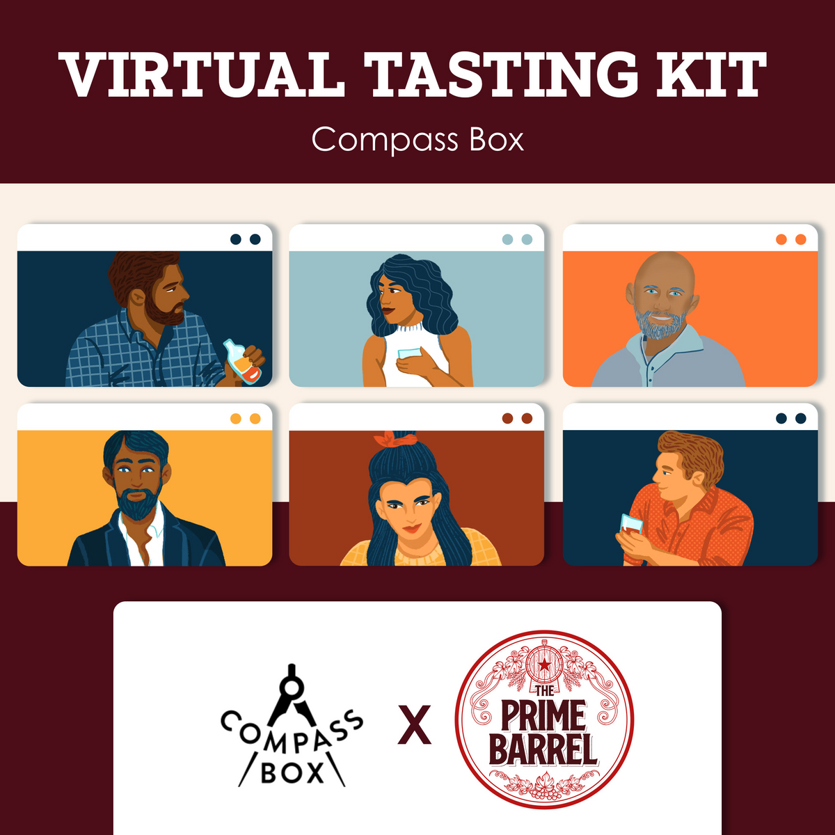 Compass Box Whisky Sample Set — enlarged photograph 1