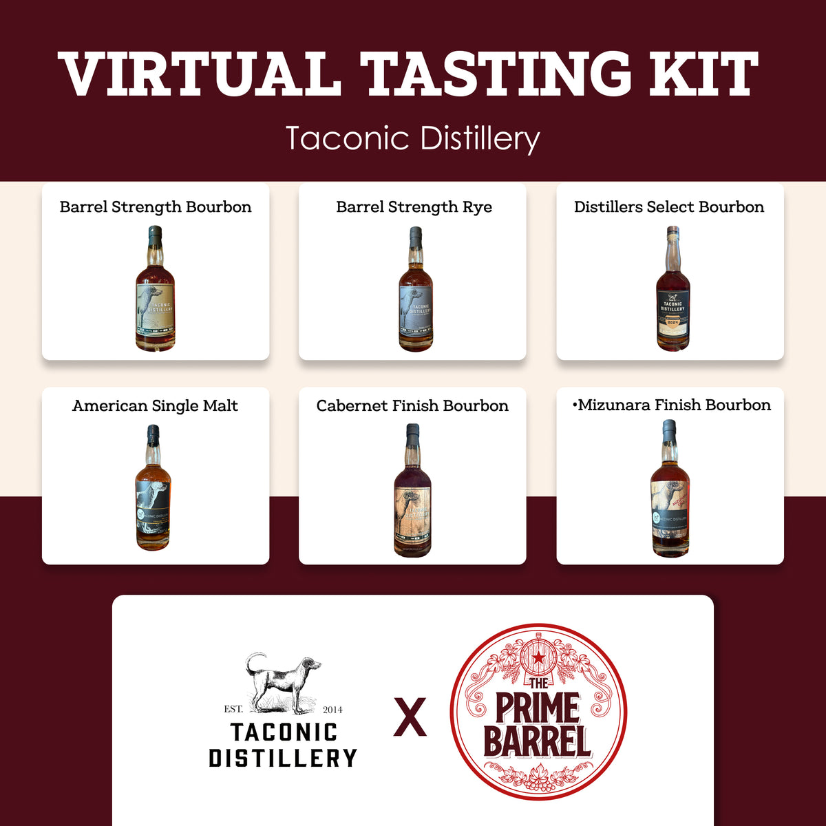 Taconic Distillery Sample Set — tasting kit photograph 2