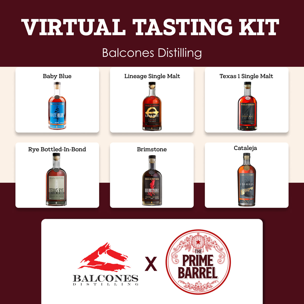 Balcones Distilling Sample Set — tasting kit photograph 2