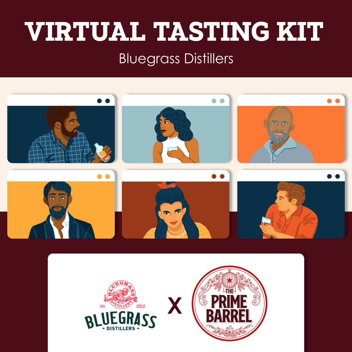 Bluegrass Distillers Sample Set — enlarged photograph 1