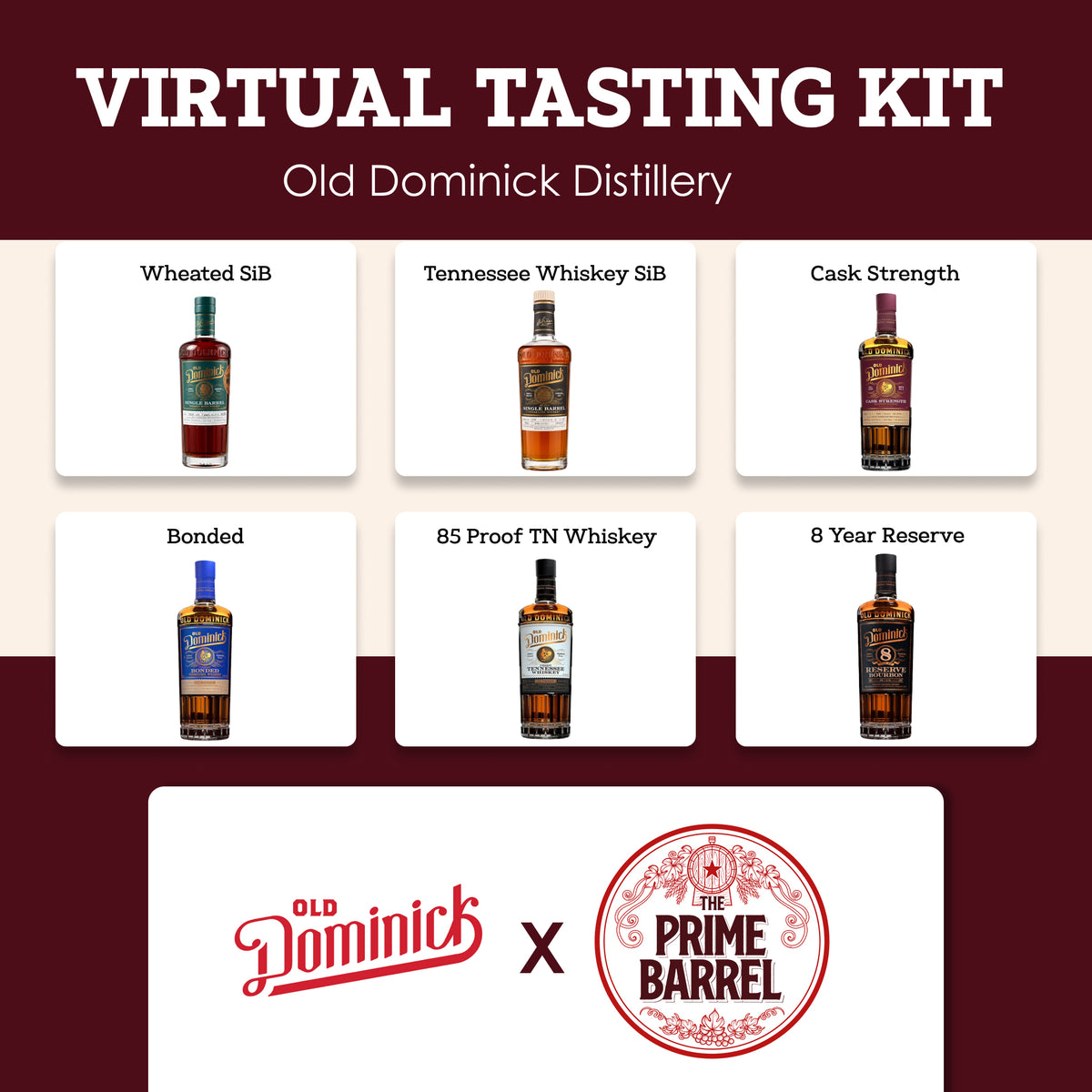 Old Dominick Distillery Sample Set — enlarged photograph 2