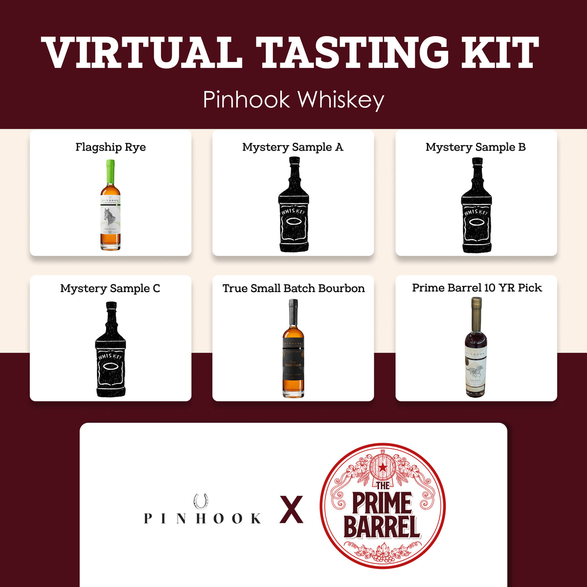 Pinhook Whiskey Sample Set — tasting kit photograph 2