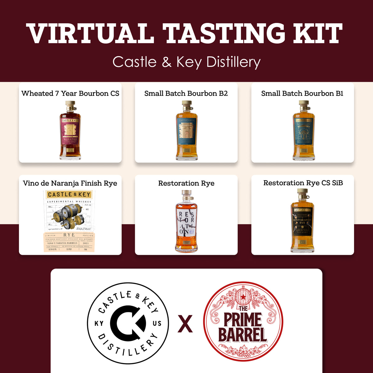 Castle & Key Distillery Sample Set — enlarged photograph 2