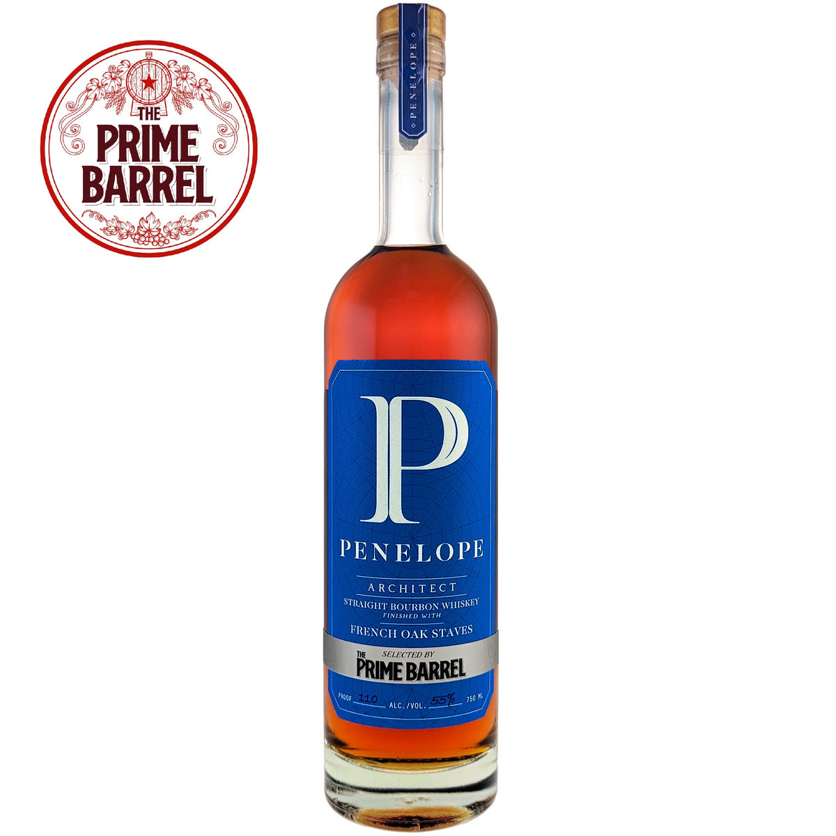 Penelope Architect Straight Bourbon Whiskey The Prime Barrel Pick #78 bottle