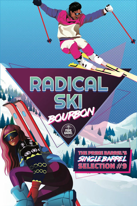 High West "Radical Ski" Single Barrel Straight Bourbon Whiskey The Prime Barrel Pick #9 - Grain & Vine | Natural Wines, Rare Bourbon and Tequila Collection