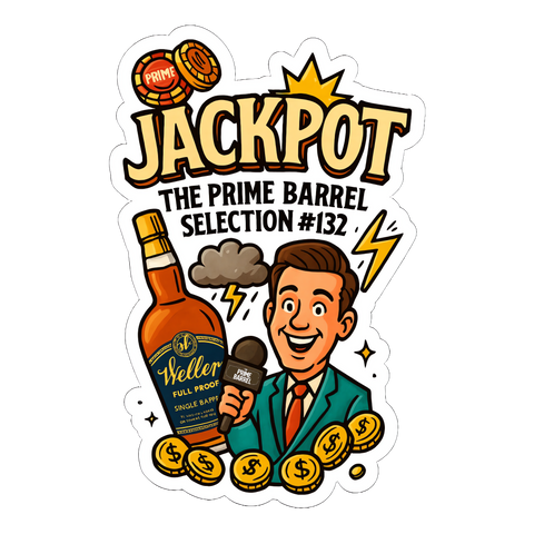 Selection #132: Weller Full Proof "Jackpot" Sticker