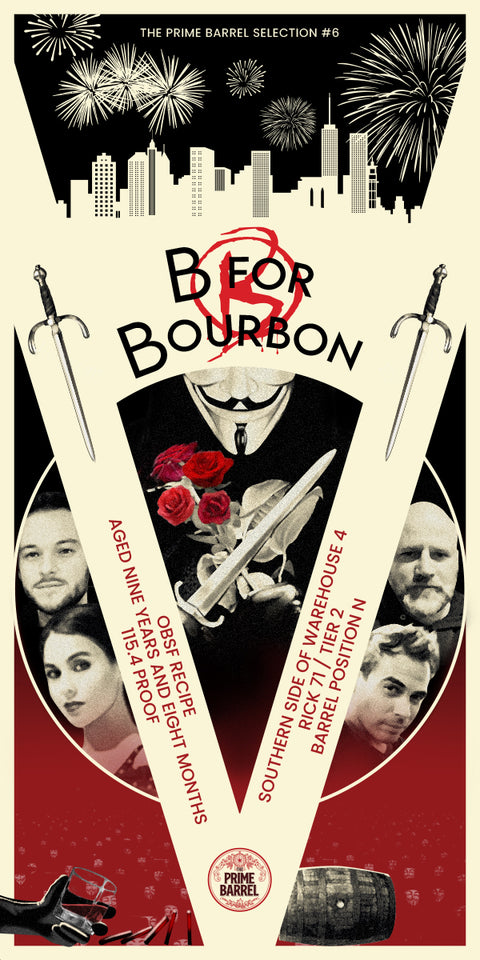 Selection #6: Four Roses "B for Bourbon" Sticker