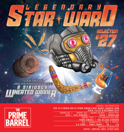 Selection #27: Starward Wheated Single Grain "Legendary Starward" Sticker