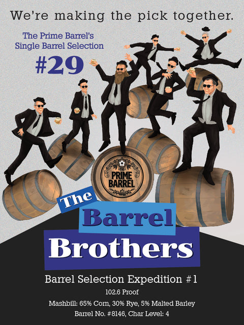 Selection #29: New Riff "Barrel Brothers" Bourbon Sticker