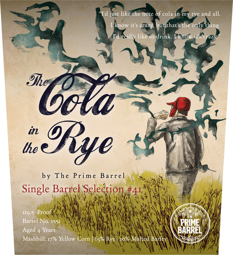 Selection #41: Castle & Key Restoration "Cola In The Rye" Sticker