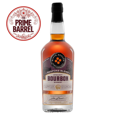 Black Button Distilling Cask Strength Straight Bourbon Whiskey "Cup of Unctuousness" The Prime Barrel Bespoke Blend - De Wine Spot | DWS - Drams/Whiskey, Wines, Sake