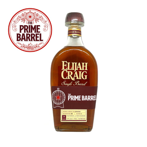 Elijah Craig 9 Years Single Barrel Kentucky Straight Bourbon Whiskey The Prime Barrel Pick #38 - De Wine Spot | DWS - Drams/Whiskey, Wines, Sake