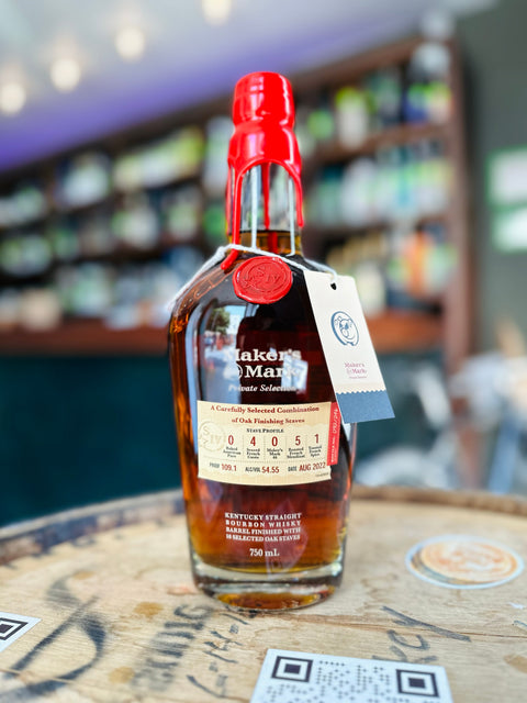 Maker’s Mark ”Broken Glass: Extra Wish” Private Select Single Barrel Kentucky Straight Bourbon Whiskey The Prime Barrel Pick - De Wine Spot | DWS - Drams/Whiskey, Wines, Sake
