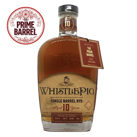 WhistlePig “RyederPig” Single Barrel Rye Aged 13 Years The Prime Barrel Pick #25 - De Wine Spot | DWS - Drams/Whiskey, Wines, Sake