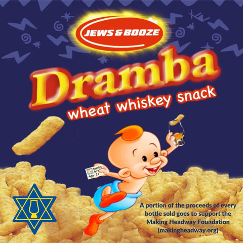Breuckelen Distilling Jews and Booze "Dramba" 7 Year Old  New York Wheat Whiskey - De Wine Spot | DWS - Drams/Whiskey, Wines, Sake