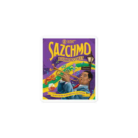Selection #23: Sazerac “Sazchmo - Bourbon Street”  Rye Sticker